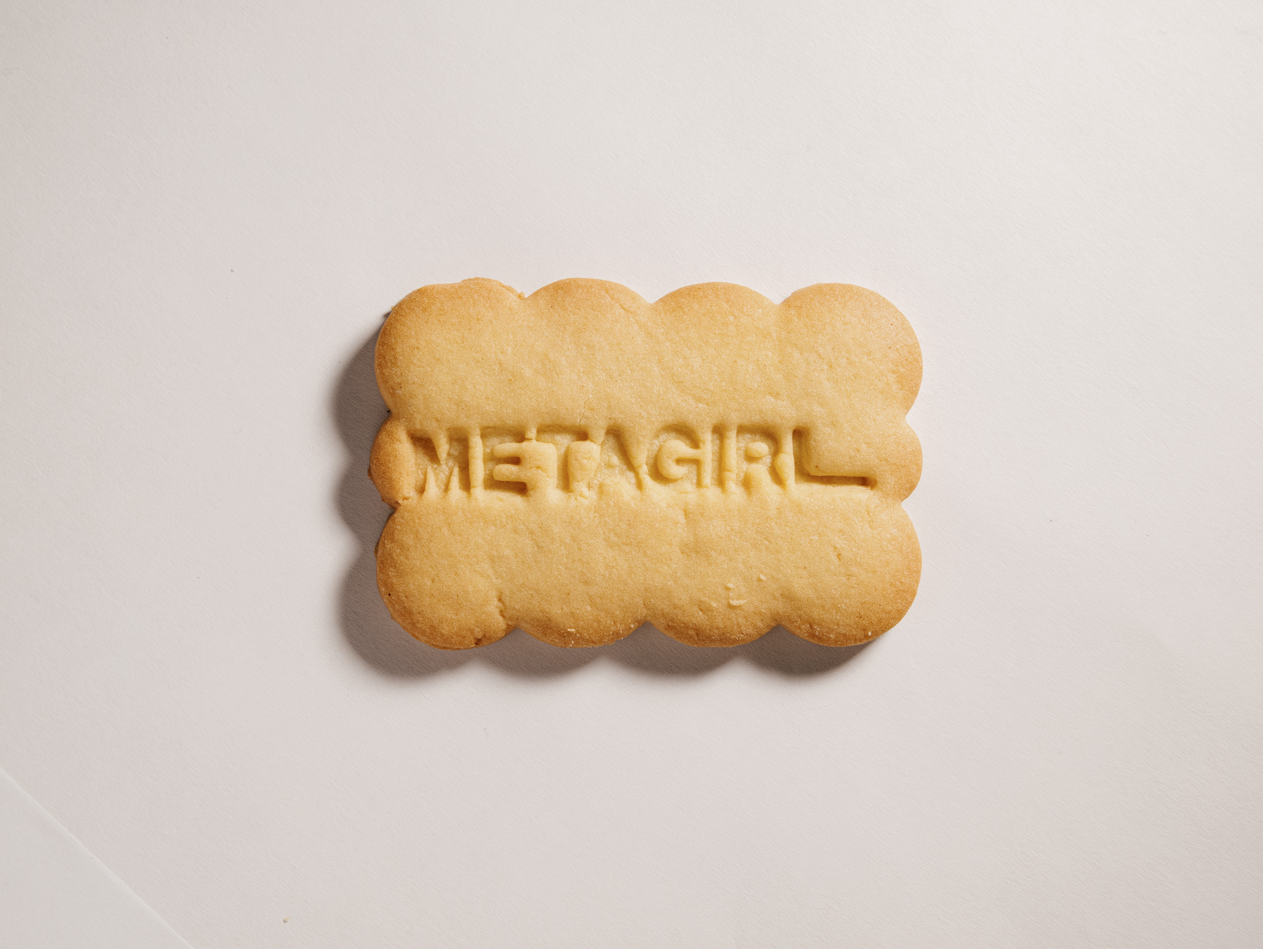 Your cookie with the logo